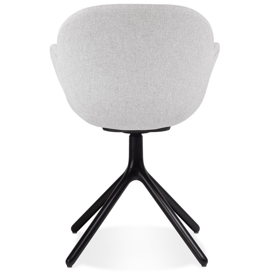 Lunara | Luxe fauteuil met armleuningen – stijlvol comfort in lichtgrijs