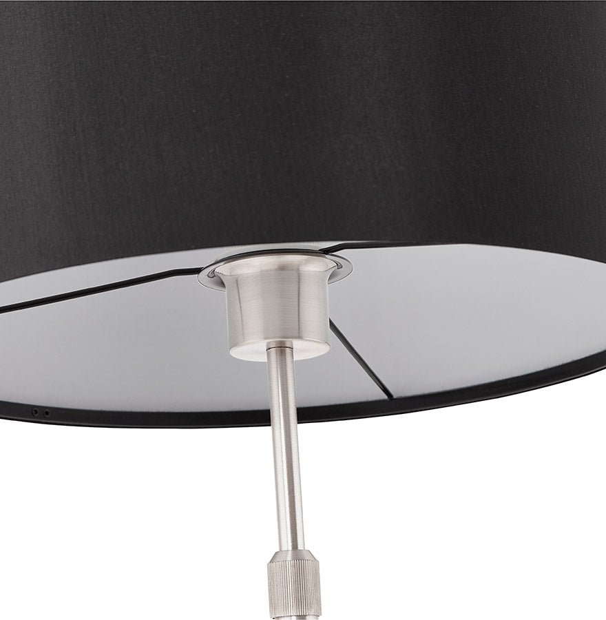 Noxara | Verstelbare zwarte tafellamp – modern en elegant