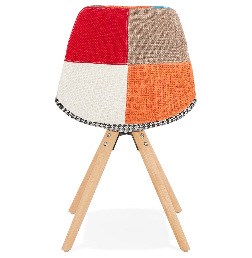 Lunara | Luxe designstoel met patchworkstof-OfficeKing