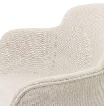 Mivaro | Luxe fauteuil met armleuningen - tijdloos en comfortabel-OfficeKing