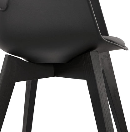 Aurelia | Luxe fauteuil met armleuningen – elegant zwart design-OfficeKing