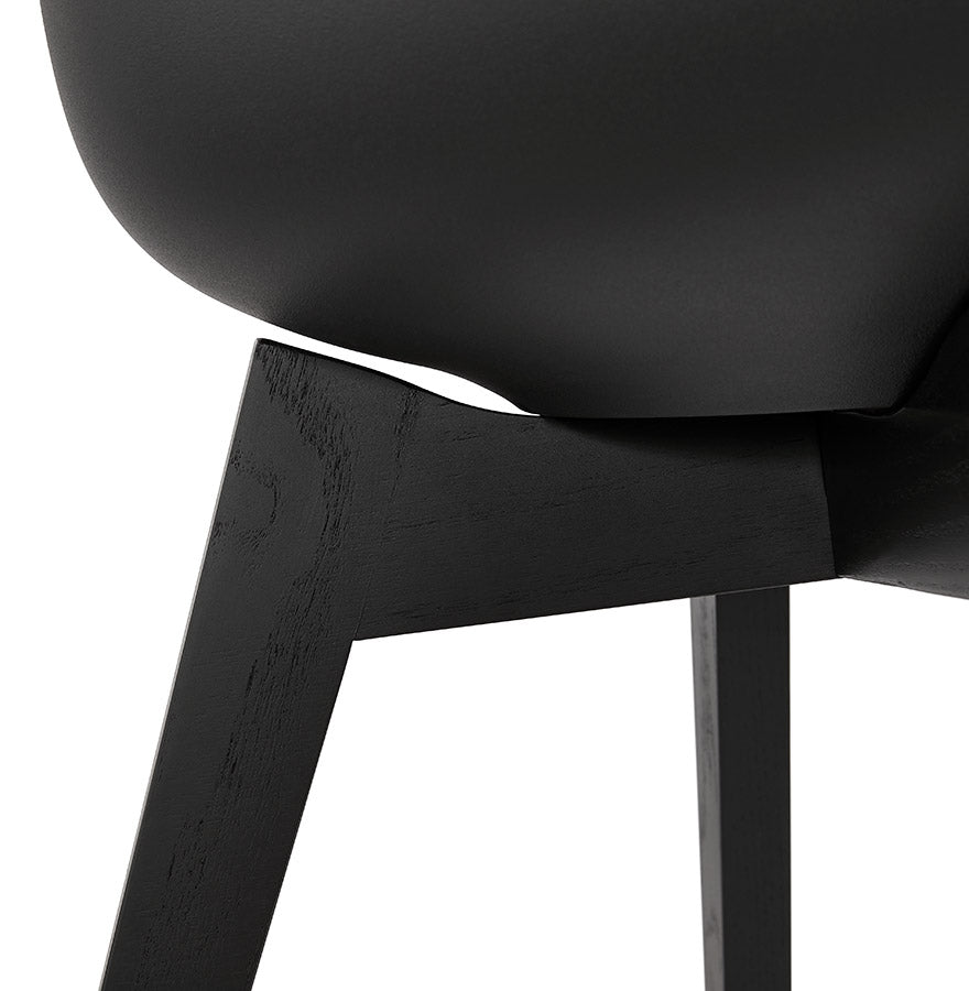 Aurelia | Luxe fauteuil met armleuningen – elegant zwart design-OfficeKing