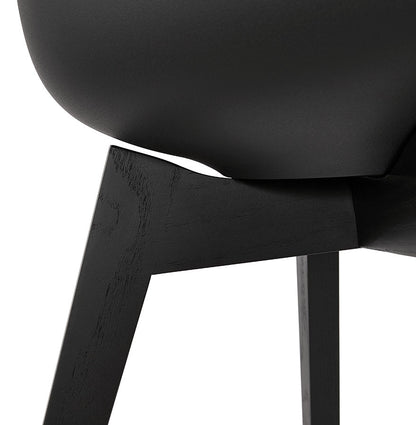 Aurelia | Luxe fauteuil met armleuningen – elegant zwart design-OfficeKing