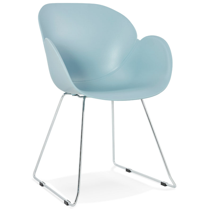 Nobelle | Luxe kunststof stoel in elegant blauw