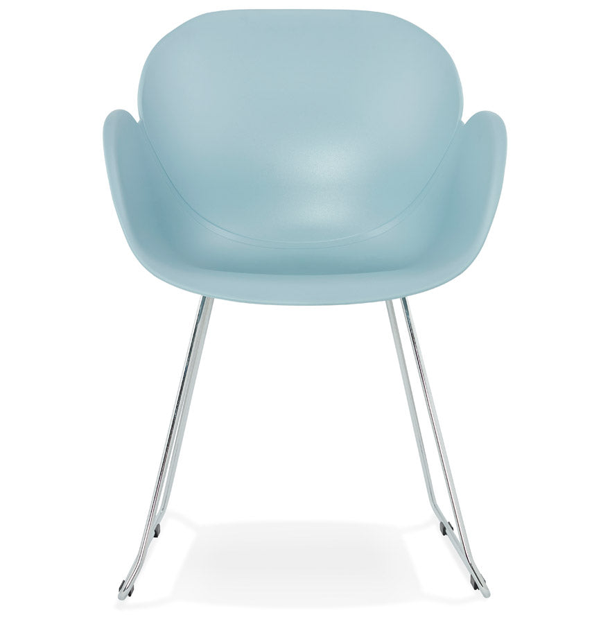 Nobelle | Luxe kunststof stoel in elegant blauw