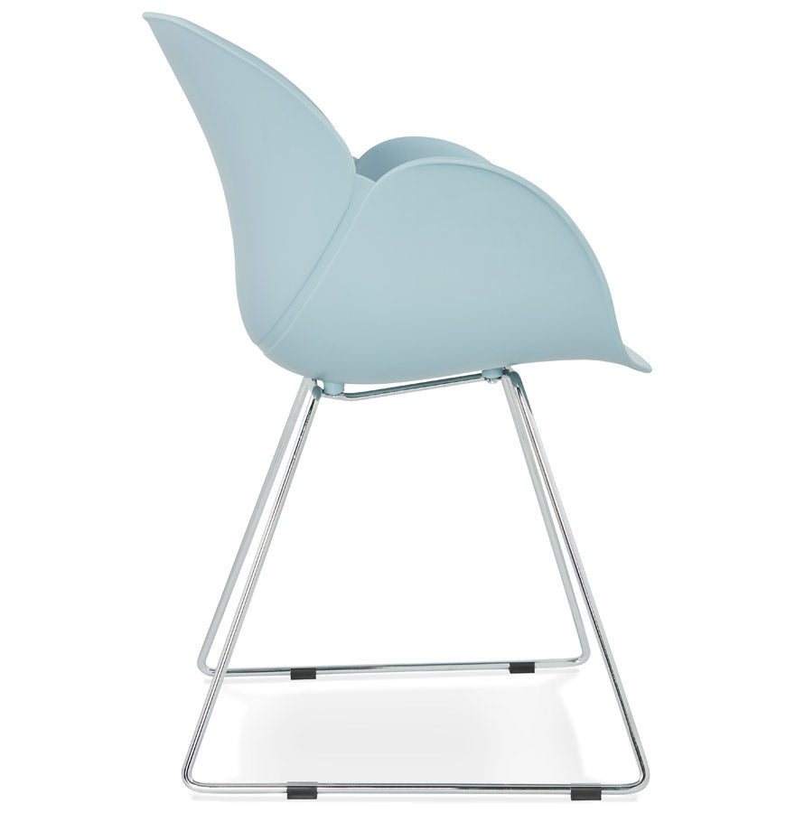 Nobelle | Luxe kunststof stoel in elegant blauw