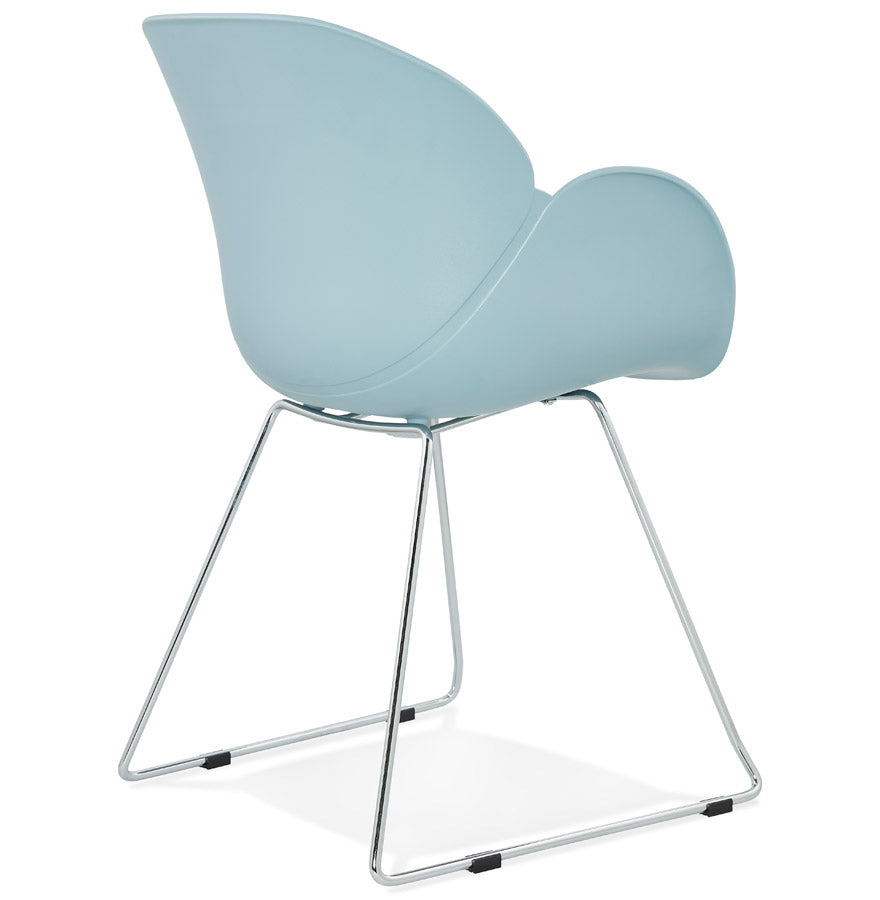 Nobelle | Luxe kunststof stoel in elegant blauw
