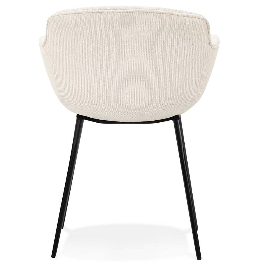 Luxeva | Beige Armstoel 'Negroni' – Elegant design, ultieme comfort