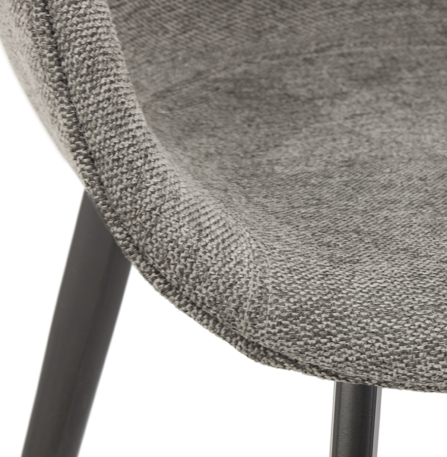 Nerovia | Donkergrijze fauteuil met luxe armleuningen – elegant en comfortabel