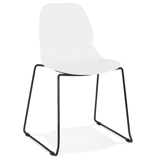 Nobelle | Designstoel met zwarte metalen poten – elegant en modern-OfficeKing