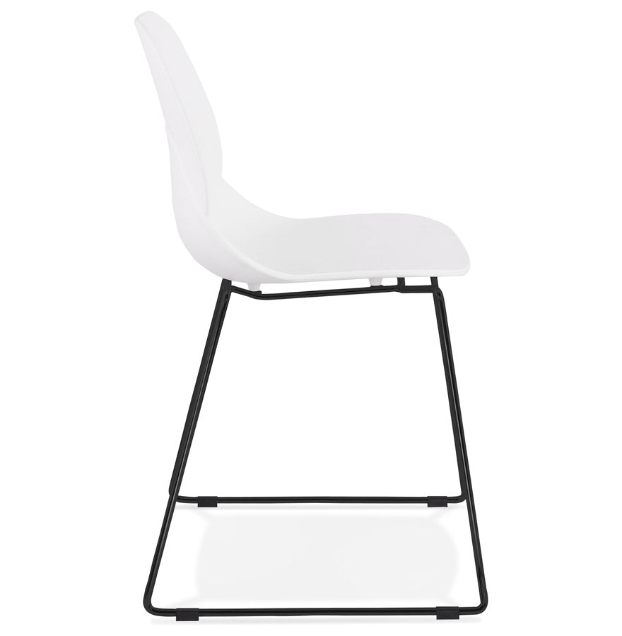 Nobelle | Designstoel met zwarte metalen poten – elegant en modern-OfficeKing