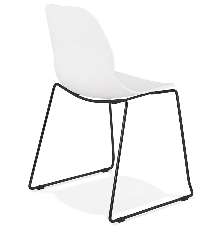 Nobelle | Designstoel met zwarte metalen poten – elegant en modern-OfficeKing