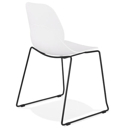 Nobelle | Designstoel met zwarte metalen poten – elegant en modern-OfficeKing