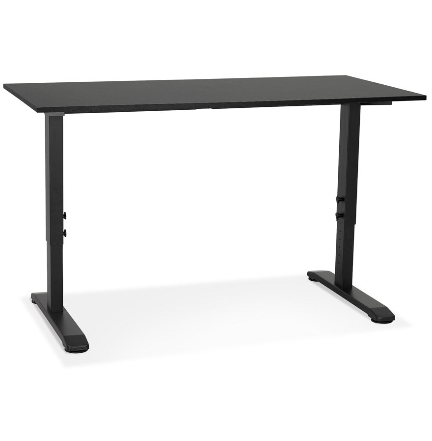 Veridien | Verstelbaar zwart bureau – elegant en functioneel-OfficeKing