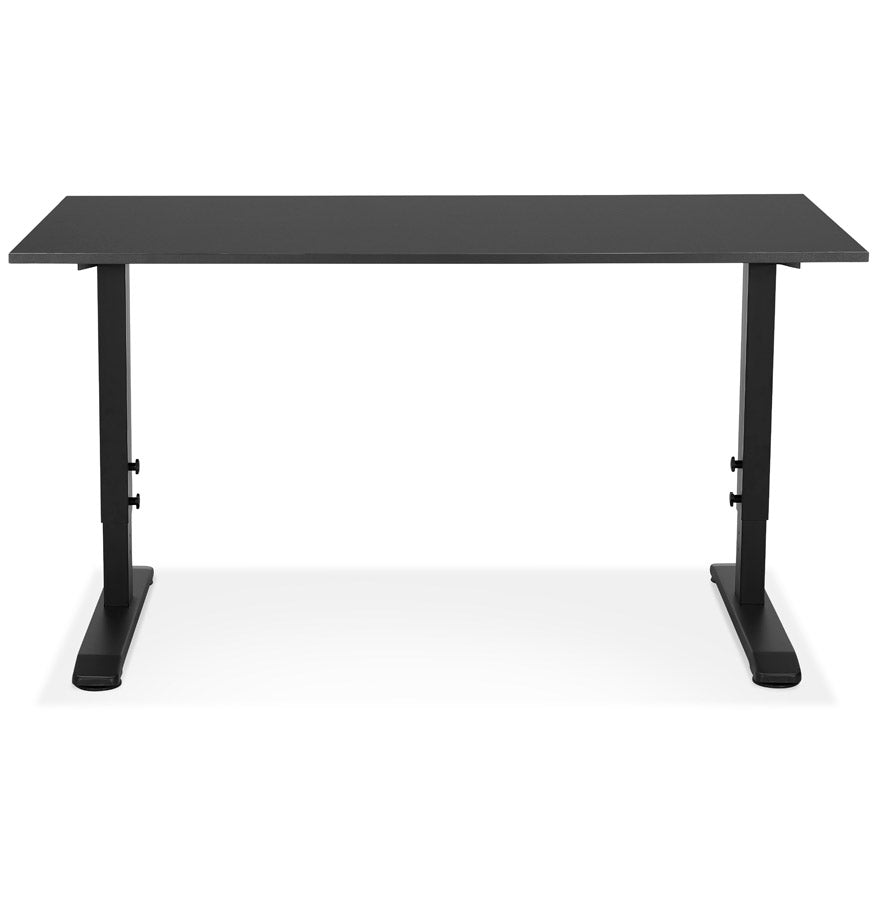 Veridien | Verstelbaar zwart bureau – elegant en functioneel-OfficeKing