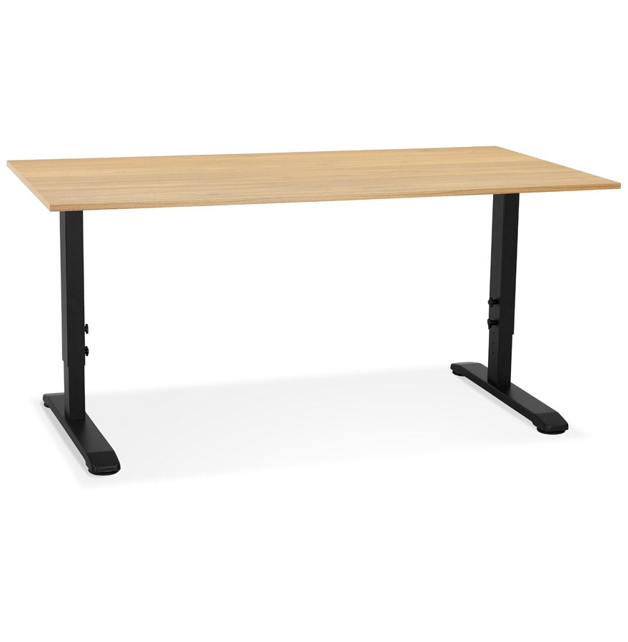 Arborelle | Verstelbaar bureau van hout en metaal – elegant en functioneel