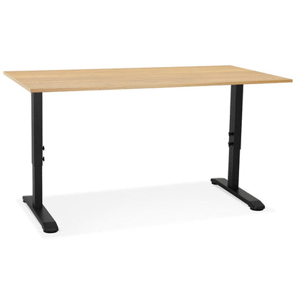 Arborelle | Verstelbaar bureau van hout en metaal – elegant en functioneel-OfficeKing