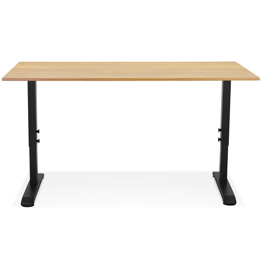 Arborelle | Verstelbaar bureau van hout en metaal – elegant en functioneel-OfficeKing