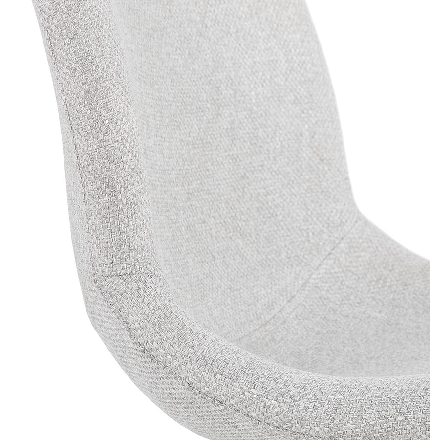 Vistara | Luxe lichtgrijze stofstoel – elegant en comfortabel-OfficeKing