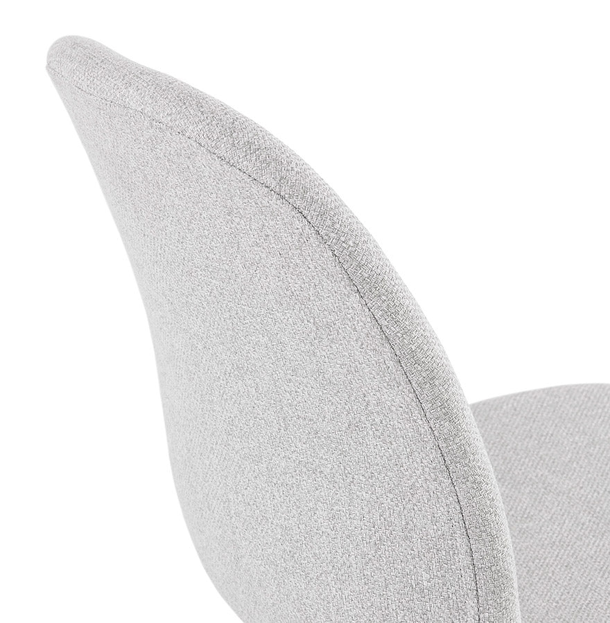 Vistara | Luxe lichtgrijze stofstoel – elegant en comfortabel-OfficeKing