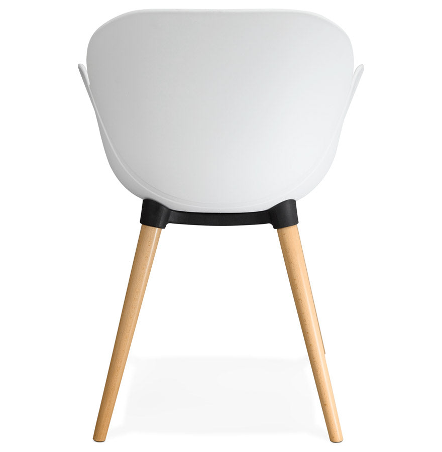 Nordique | Elegante stoel met Scandinavisch design – comfortabele houten poten
