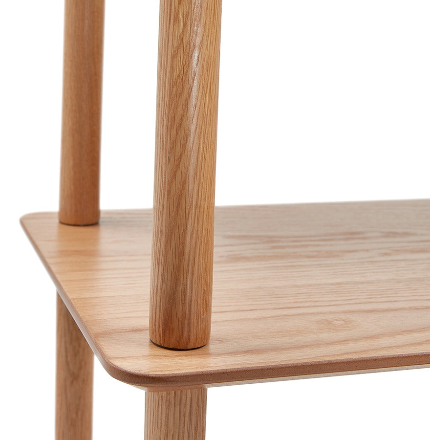 Lunara | Elegante houten wandrek – natuurlijke afwerking-OfficeKing