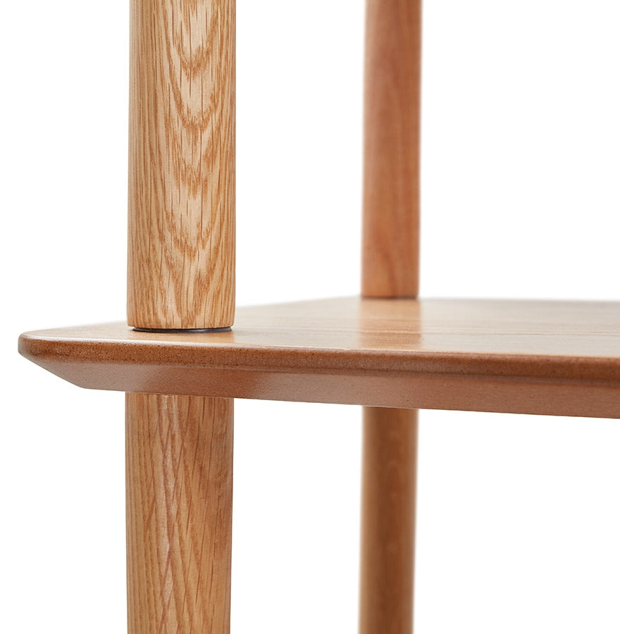 Lunara | Elegante houten wandrek – natuurlijke afwerking-OfficeKing