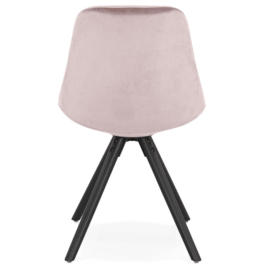Veloria | Vintage fauteuil in luxe roze fluweel – elegant en stijlvol