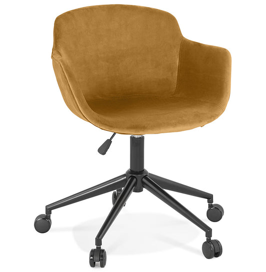 Veloria | Luxe bureaustoel met wieltjes – stijlvol en comfortabel-OfficeKing