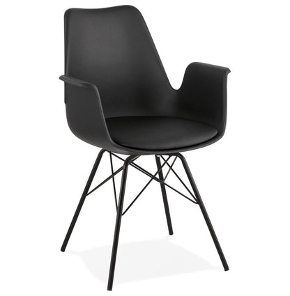 Salyra | Luxe fauteuil met armleuningen – industrieel ontwerp-OfficeKing