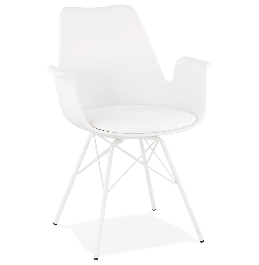 Salyra | Luxe fauteuil met armleuningen – industrieel ontwerp