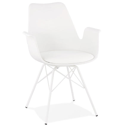 Salyra | Luxe fauteuil met armleuningen – industrieel ontwerp