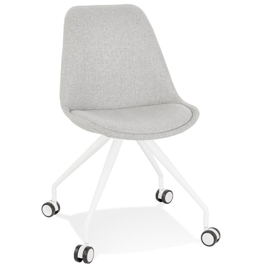 Velora | Luxe bureaustoel met wieltjes – stijlvol en comfortabel-OfficeKing