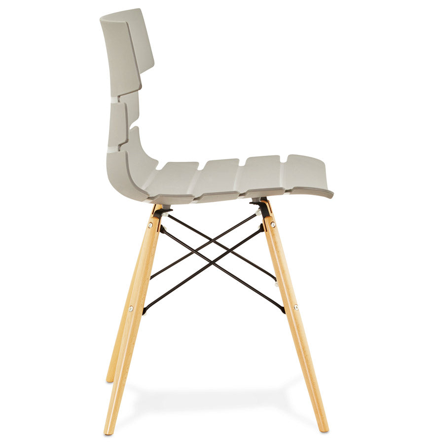 Nordara | Luxe grijze Scandinavische stoel – modern design-OfficeKing