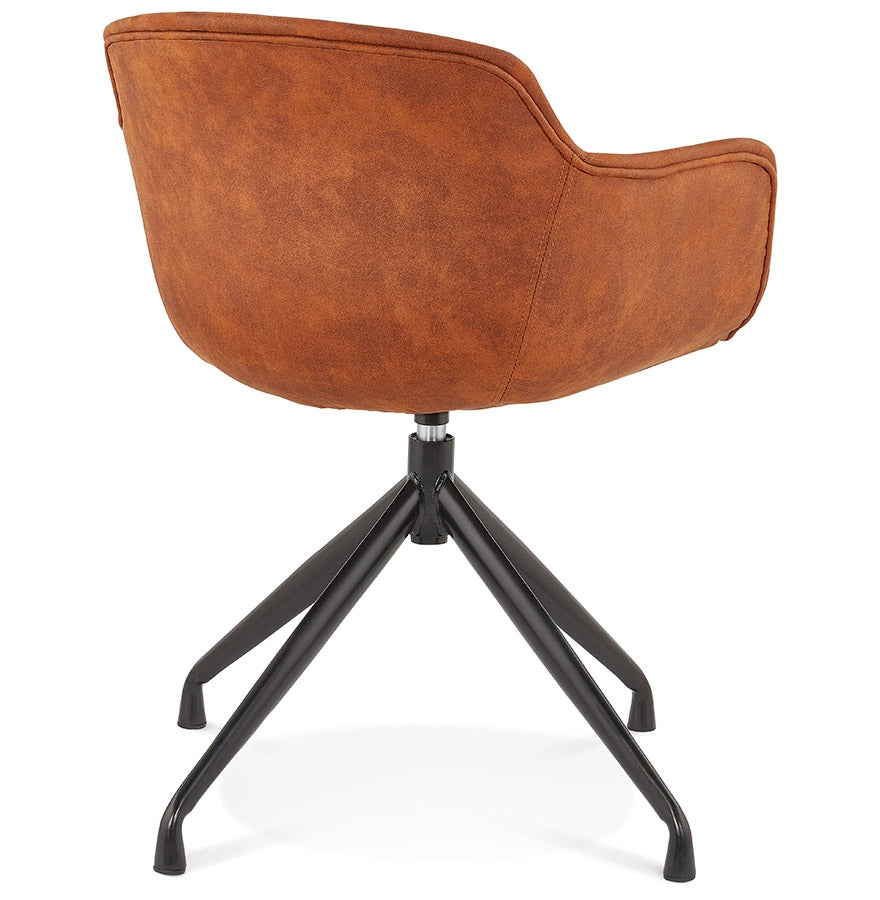 Bravura | Luxe designstoel met armleuningen – comfortabele microvezel