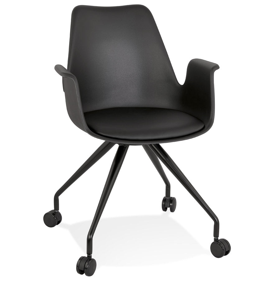 Elara | Luxe bureaustoel met wieltjes – ergonomisch en stijlvol