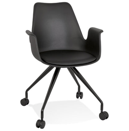 Elara | Luxe bureaustoel met wieltjes – ergonomisch en stijlvol