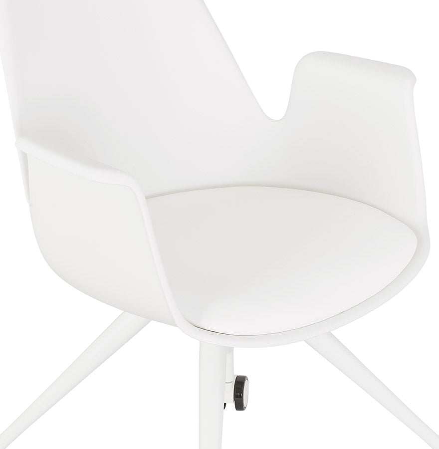 Elara | Luxe bureaustoel met wieltjes – ergonomisch en stijlvol-OfficeKing