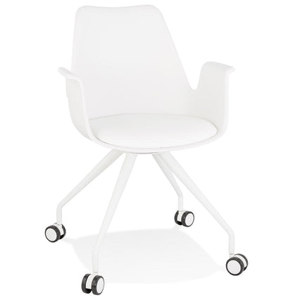 Elara | Luxe bureaustoel met wieltjes – ergonomisch en stijlvol-OfficeKing