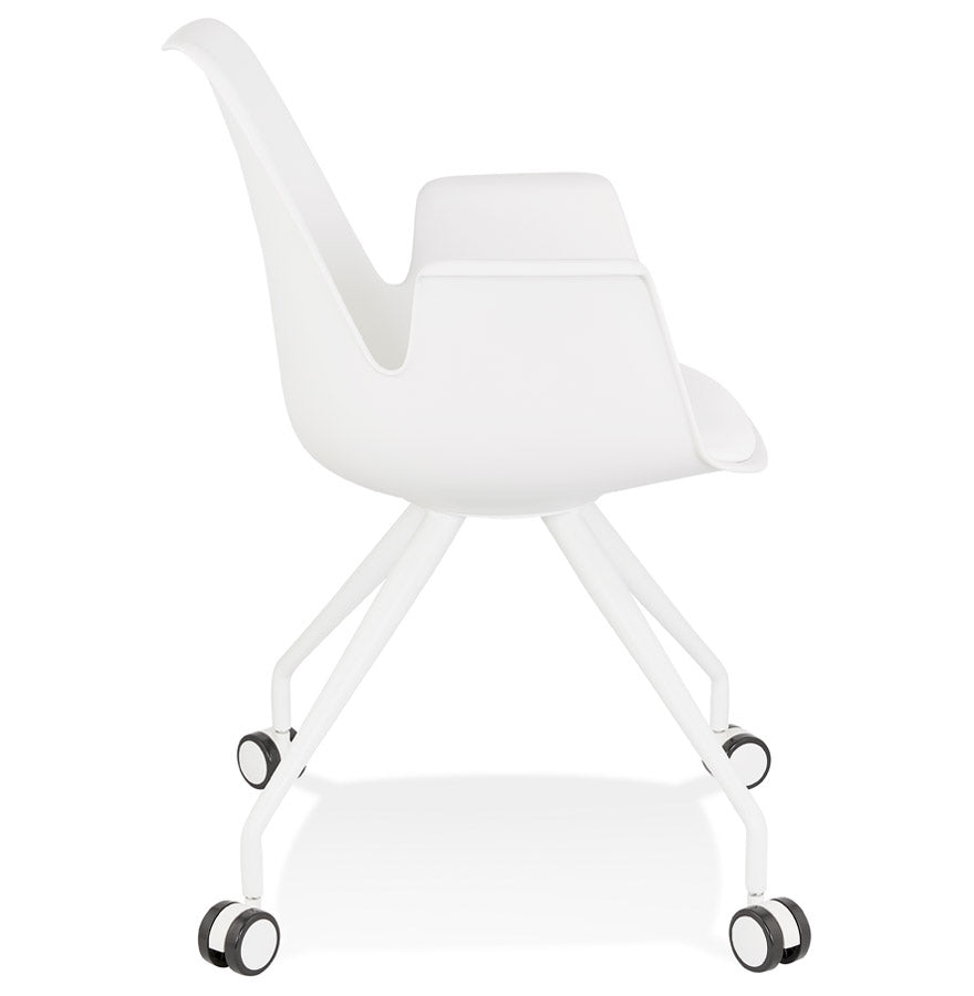 Elara | Luxe bureaustoel met wieltjes – ergonomisch en stijlvol