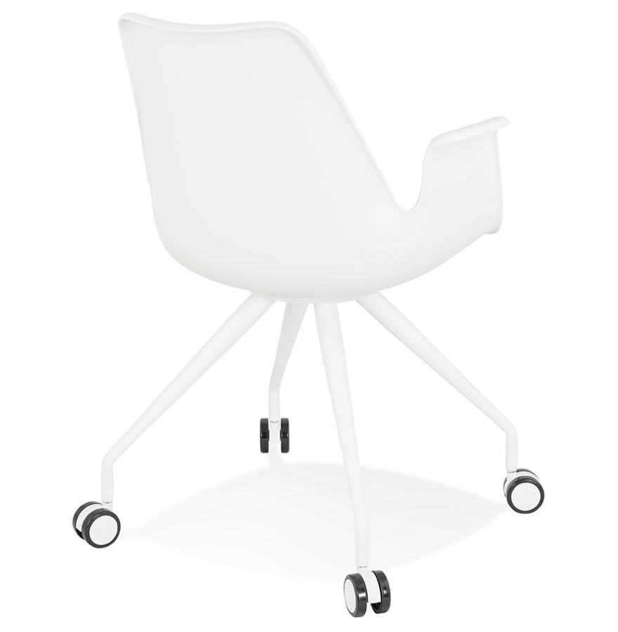 Elara | Luxe bureaustoel met wieltjes – ergonomisch en stijlvol