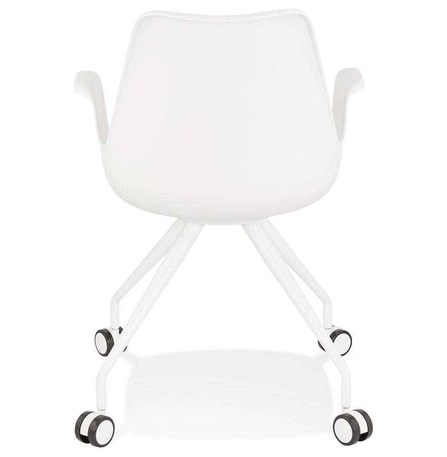 Elara | Luxe bureaustoel met wieltjes – ergonomisch en stijlvol