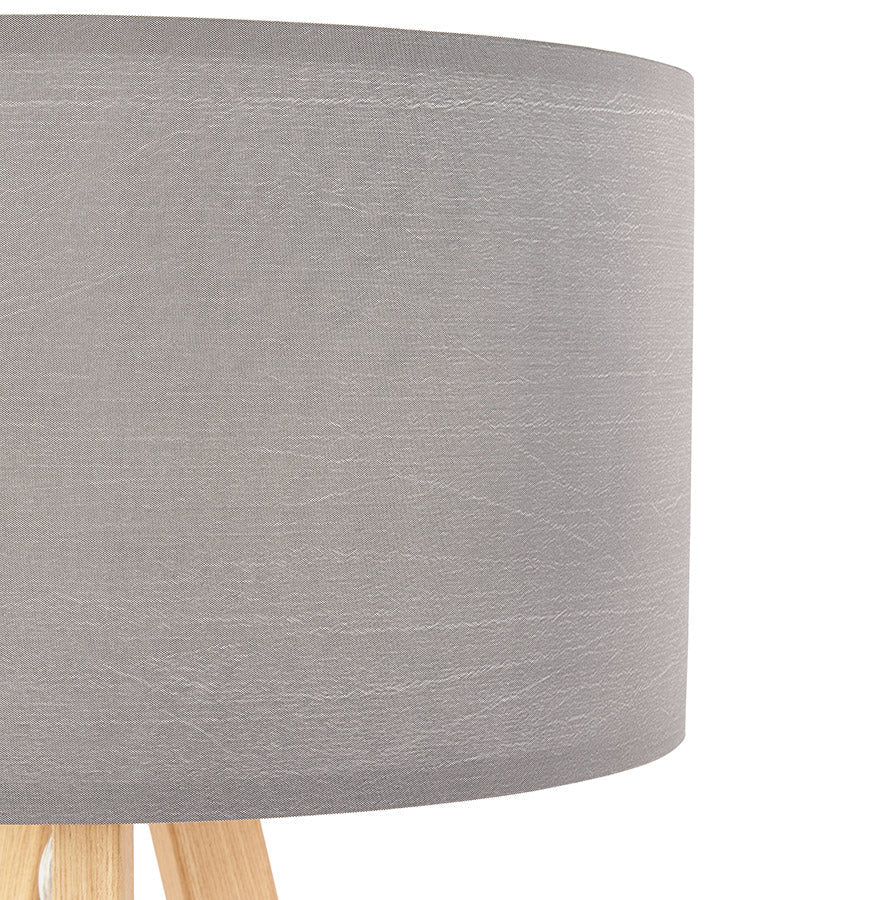 Nordique | Tafellamp met grijze kap – Scandinavisch design-OfficeKing