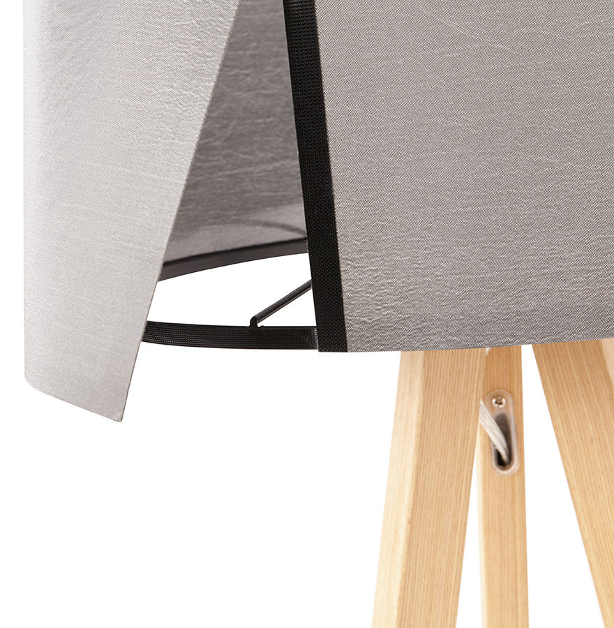 Nordique | Tafellamp met grijze kap – Scandinavisch design-OfficeKing