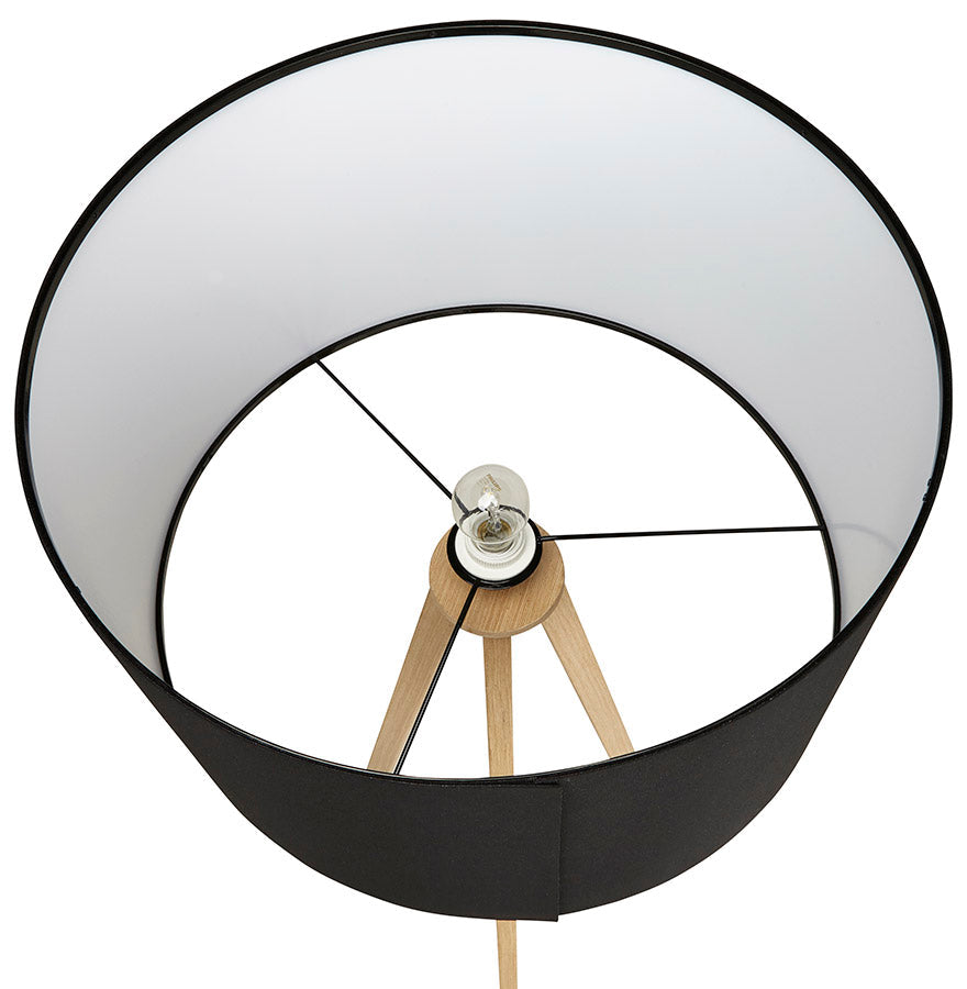 Lunara | Elegante vloerlamp met drie natuurlijke poten-OfficeKing