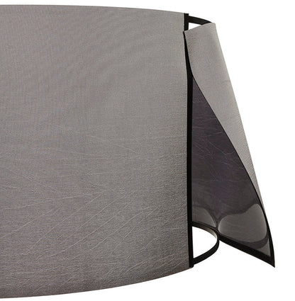 Lunara | Elegante vloerlamp met grijze kap en natuurlijke poten-OfficeKing