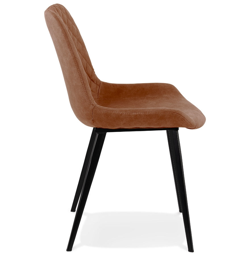 Natura | Luxe microvezel fauteuil – tijdloos design – stevige metalen poten