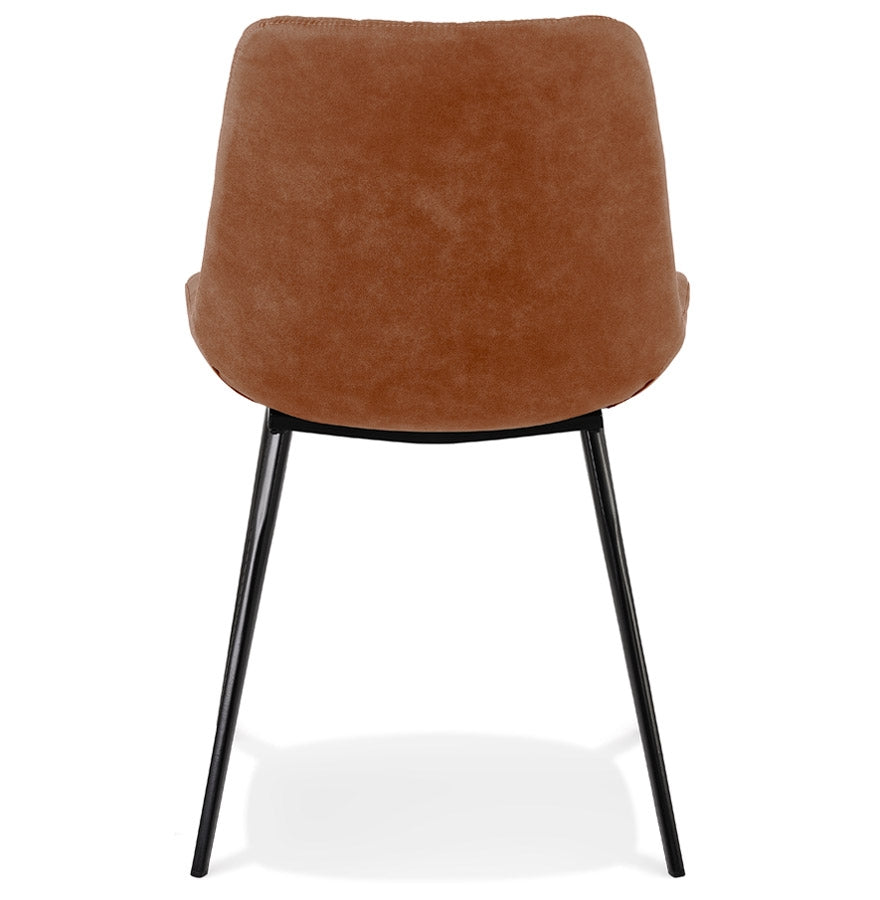 Natura | Luxe microvezel fauteuil – tijdloos design – stevige metalen poten