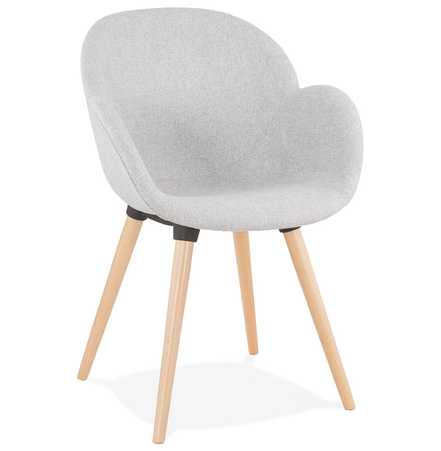 Nordika | Scandinavisch design stoel – luxe stof