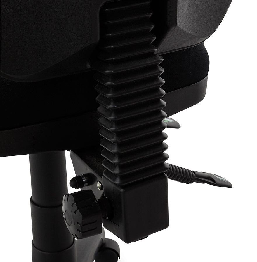 Nobelle | Elegante bureaustoel in luxe zwart stof – ultiem comfort-OfficeKing